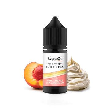 Peaches And Cream Aroma 30ml – Capella Flavors