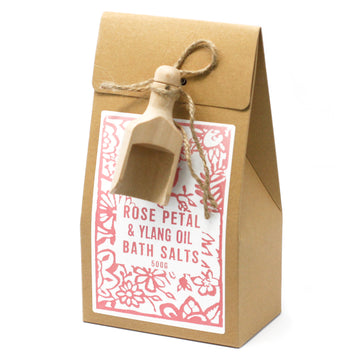 500g Bath Salt - Ylang and Rose Himalayan